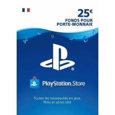 PlayStation Network Gift Card 25 EUR PSN FRANCE